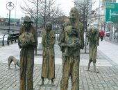 100 منحوتة عالمية.. "المجاعة" حكاية حزينة حدثت فى أيرلندا 