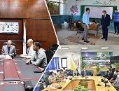 المحافظون فى لجان انتخابات مجلس النواب.. غرف عمليات لمتابعة فتح جميع اللجان ووصول القضاة.. التشديد على تطبيق الإجراءات الوقائية من كورونا.. دوريات أمنية لتأمين المنشآت الحيوية وكراسى متحركة لكبار السن.. صور