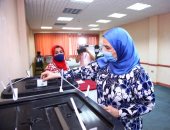 وزيرة التضامن بعد الإدلاء بصوتها تدعو للمشاركة في انتخابات النواب