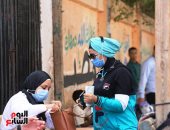 المرأة والشباب والكمامة أبرز مشاهد انتخابات النواب بالعمرانية والطالبية..صور