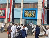 مدير أمن بنى سويف يتفقد مقار اللجان الانتخابية فى أول أيام التصويت.. فيديو