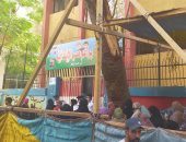 إقبال كثيف من الناخبات بلجان مدارس الجيزة والمنيب وساقية مكى