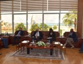 محافظ مطروح يستقبل سفيرى إيطاليا والاتحاد الأوروبى لبحث التعاون المشترك