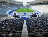 هيرتا برلين يجرى انتخابات رئاسة النادى بمدرجات الملعب الأولمبى.. صور