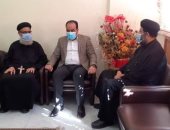 وفد كنسى يقدم التهنئة لوكيل صحة بورسعيد بمناسبة المولد النبوى الشريف