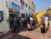مشاركة ملحوظة للسيدات فى التصويت بلجان انتخابات البحر الأحمر.. صور