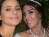 نيللى كريم تحتفل بزفاف إحدى صديقاتها بعد غيابها عن افتتاح مهرجان الجونة