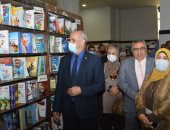 رئيس جامعة الفيوم يفتتح المعرض الدولى الخامس للكتاب.. صور 
