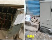 استجابة لليوم السابع .. الكهرباء توجه بصيانة محول بالهرم يهدد المارة