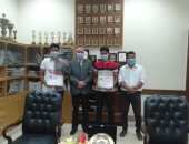 توأمان فى هندسة حلوان ينشران بحثا حول تحديد مساحة الدائرة فى مجلة دولية