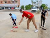 محافظ بنى سويف يدشن مبادرة "بنى سويف جميلة بشبابها" لتحسين منظومة النظافة