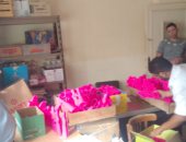 ضبط 235 قطعة حلوى مولد بها ألوان صناعية ضارة وغير صالحة للاستهلاك فى مطروح