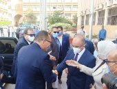  وزير القوى العاملة يصل جامعة الزقازيق لتوقيع بروتوكولات تعاون.. صور