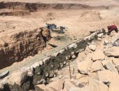 تفاصيل مشروع حماية محافظة جنوب سيناء من السيول .. صور