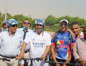 رئيس جامعة أسوان يعلن انطلاق ماراثون الدراجات تحت شعار الرياضة أمن قومى.. صور