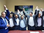 فوز فكرى عبد السلام برئاسة نقابة الصحفيين الفرعية بالإسكندرية.. فيديو وصور