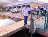 محافظ أسيوط يتفقد محطتى معالجة الصرف الصحى بقرية الزرابى ومياه الشرب بـ"البلايزة"