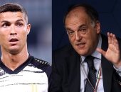 رئيس رابطة الدورى الإسبانى يرحب بعودة رونالدو ونيمار ويخشى رحيل ميسى