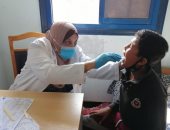 الكشف على 1400 مواطن خلال فعاليات القافلة الطبية بقرية أبو عدوى بدمياط