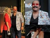 محمد ثروت ساخرا من إطلالته هو وزوجته: لما تكونوا انتم الاتنين بتقروا مجلة ميكى