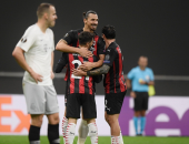 إبراهيموفيتش يقود هجوم ميلان ضد ليل فى الدوري الأوروبي