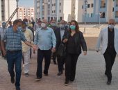 مسئولو وزارة الإسكان يتفقدون الإسكان الاجتماعى بمدينة بدر