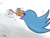انتخابات مجلس الأمة بالكويت ودور منصات التواصل الاجتماعى فى كاريكاتير كويتى