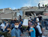 تسونامى يضرب تركيا بعد زلزال أزمير.. وعدد الضحايا يرتفع لـ6 قتلى و202 مصاب