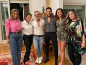 أصالة وحماقى يحتفلان بعيد ميلاد النجمة اللبنانية إليسا.. صور