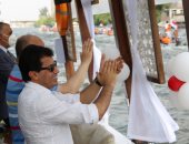 وزراء الرياضة والتضامن ومحافظ القاهرة يشهدون مهرجان "قادرون باختلاف فى النيل"