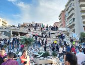 520 هزة ارتدادية.. 30 صورة ترصد أثار زلزال مدمر ضرب مقاطعة إزمير التركية