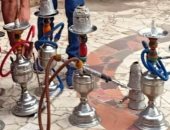 تشميع مقهى مخالف لتقديم الشيشة للمواطنين بقرية طاروط فى الشرقية