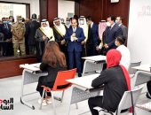 الرئيس السيسى لطلاب جامعة الملك سلمان: "عايزين نطلع أفضل جودة تعليم"