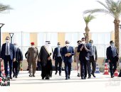 الرئيس السيسى يفتتح 6 مشروعات تنموية على أرض الفيروز