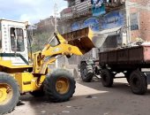 حملات للنظافة والتجميل ورفع كفاءة الإنارة العامة بكفر الشيخ.. صور