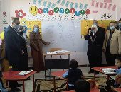 محافظ كفر الشيخ يفتتح 4 مدارس جديدة بـتكلفة 31.7 مليون جنيه ويختبر الطلاب