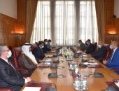 الأمين العام للجامعة العربية يستقبل رئيس البرلمان العربى الجديد