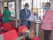 وكيل تعليم بورسعيد : توزيع التابلت على 657 طالبا بالثانوية العسكرية للبنين