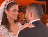 فيديو جديد من حفل زفاف الفنانة درة