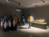 طلاب جامعة كفر الشيخ يزورون المتحف القومى الجديد: لم نتوقع روعته (فيديو وصور)