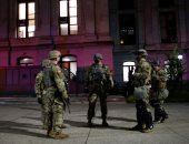 تحسبا لإعلان نتيجة الانتخابات الأمريكية..انتشار مكثف لقوات الحرس الوطنى..ألبوم صور