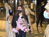 صور.. نجوى كرم تصل دبى استعداداً لإحياء أولى حفلاتها فى الإمارات بعد غياب