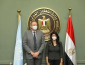 وزيرة التعاون الدولى تبحث مع منسق الأمم المتحدة تنمية العلاقات وإنجاز المشروعات