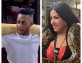 صورة محمد رمضان وسمية الخشاب بالثعابين تتحول لتحدى على السوشيال ميديا