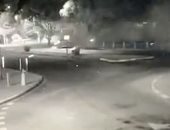 شاهد.. سيارة طائشة تطير فى الهواء وتصطدم بجدار كنيسة فى جنوب إفريقيا