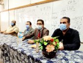 جامعة حلوان تنظم لقاءات تعريفية بكلية التكنولوجيا والتعليم عن إجراءات كورونا