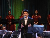 محمد الحلو يحيى الليلة الثالثة من مهرجان الموسيقى العربية بالإسكندرية.. صور
