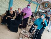 السيدات تتصدر المشهد بانتخابات مجلس النواب فى الشرقية.. صور