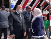 محافظ القاهرة يتفقد لجان الانتخابات بالأسمرات وطرة والمعادى ومصر القديمة.. صور