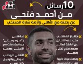 10 رسائل من أحمد فتحى عن رحلته مع الأهلى وأزمة شارة المنتخب.. إنفوجراف